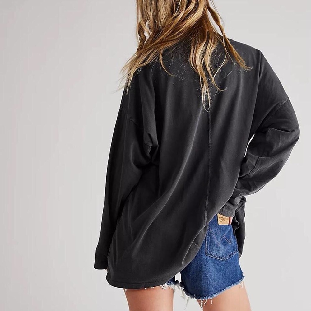 Free People Long Sleeve Mockneck Tunic